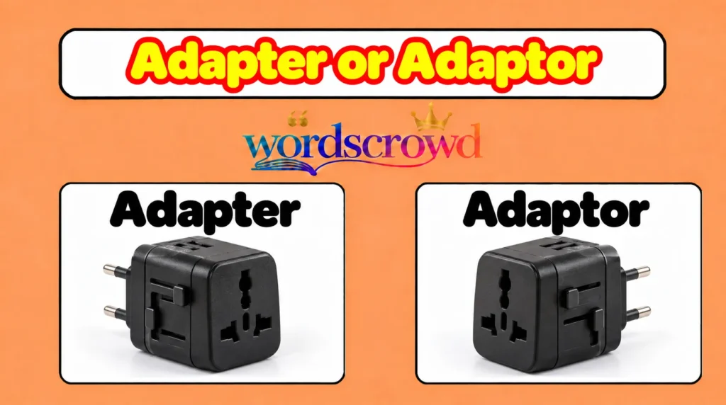 Adapter or Adaptor