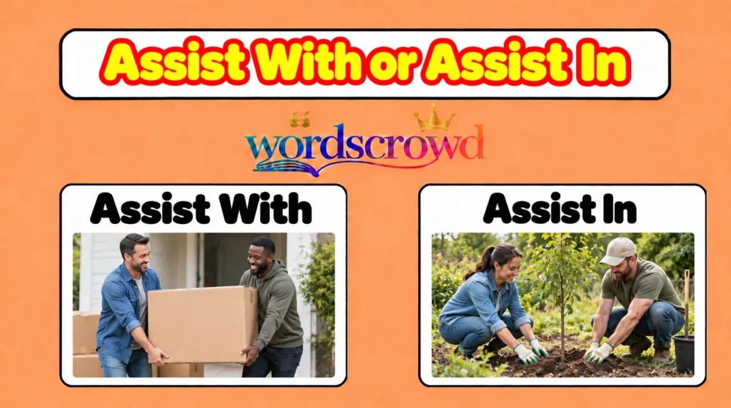 Assist With or Assist In