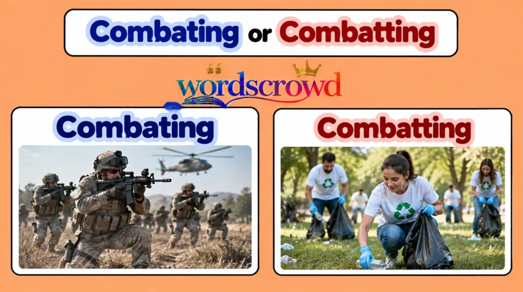 Combating or Combatting