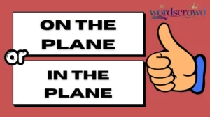 On the Plane or in the Plane