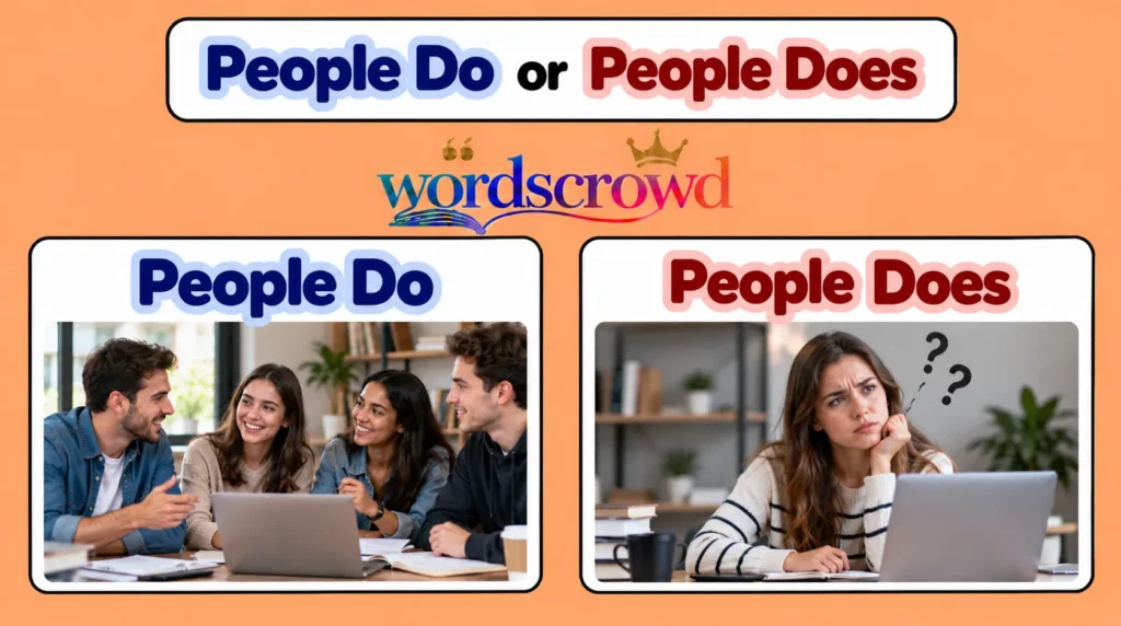 People Do or People Does